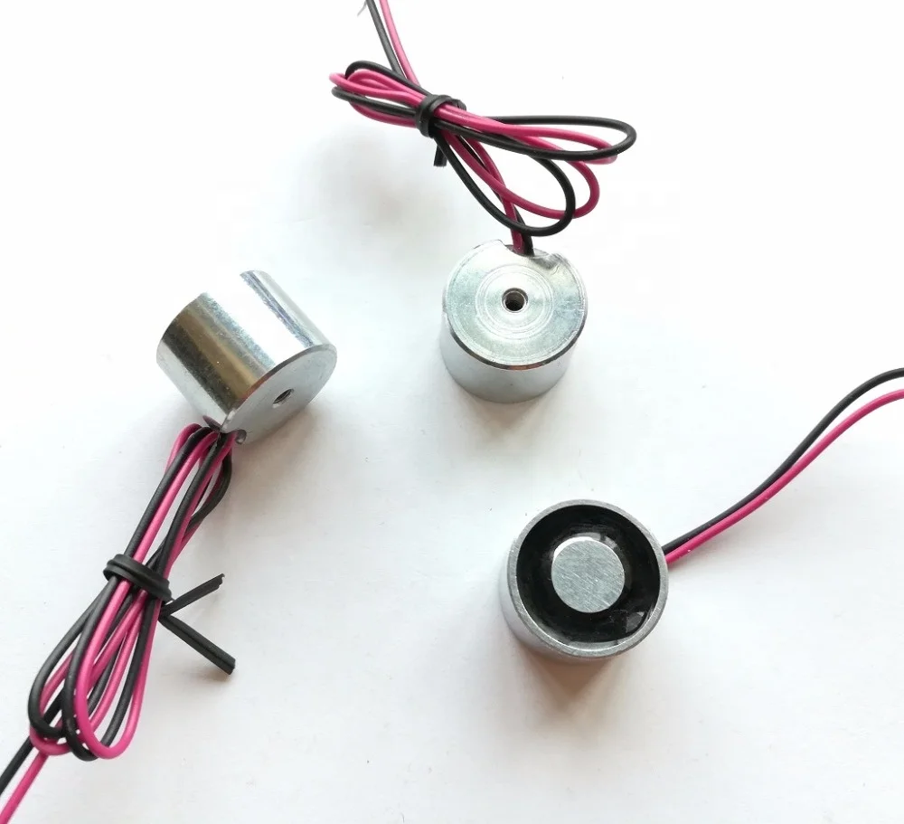 
10kgs force JSP-2525 12V DC Electromagnet coil, flat electromagnet 