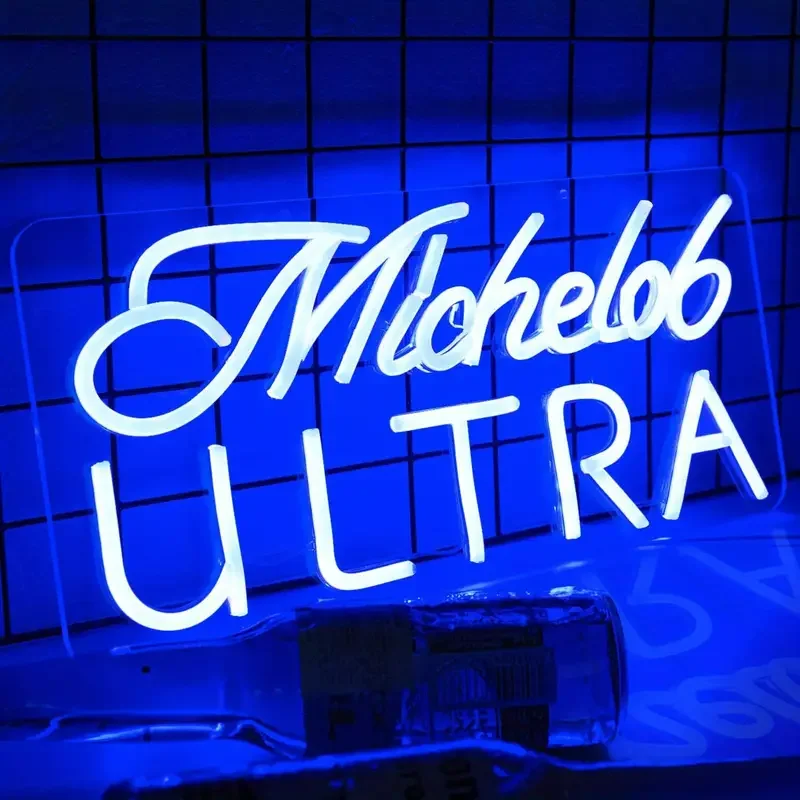 Led Flex Custom Neon Sign neon strip number letter light Michelob Ultra neon sign for Wedding Sign