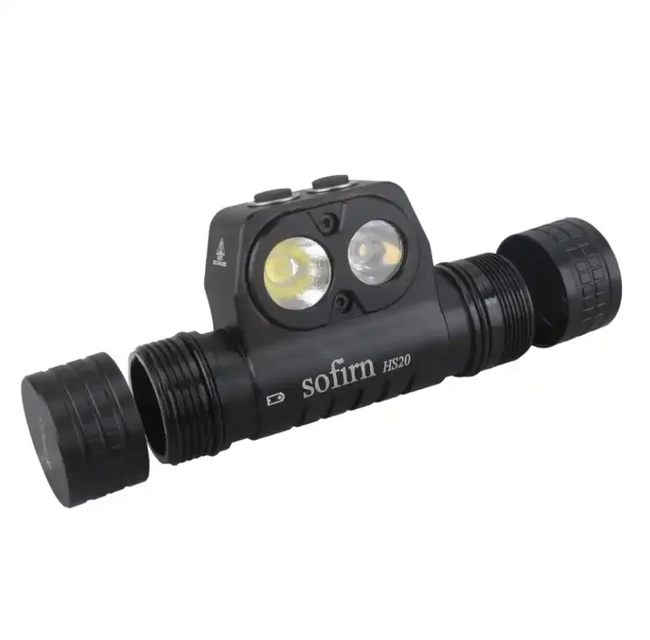 Sofirn HS20 Powerful 2700lm Headlight 18650 Rechargeable Waterproof Headlamp With Dual Led and Dual Switch Spotlight &Floodlight