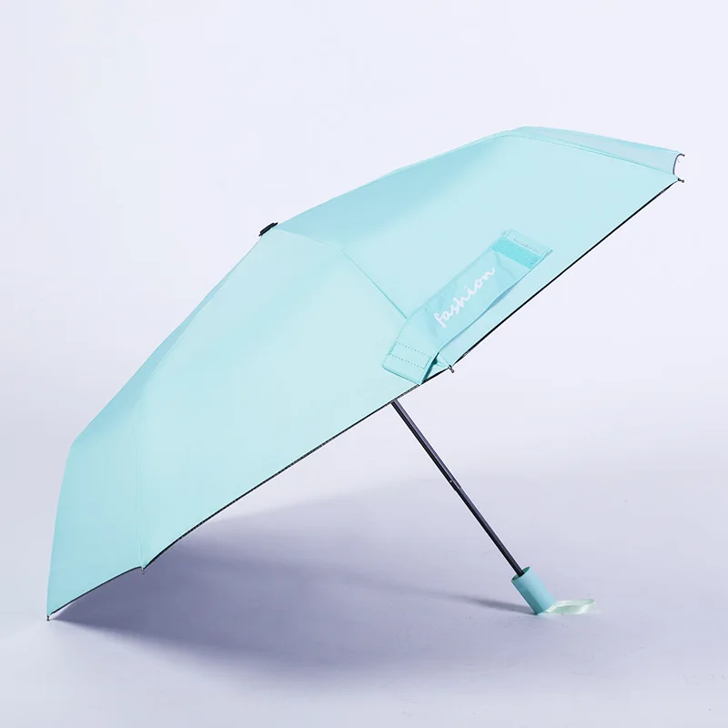 CHUVABAND Wholesale&Dropshipping Black Coating Umbrella Rain Women uv High Quality Umbrella For Womens Windproof Folding YS056