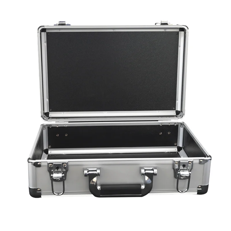 Metal Aluminum Alloy Flight Hardcase Tool Box With Custom Sizes Durable Case For Transport