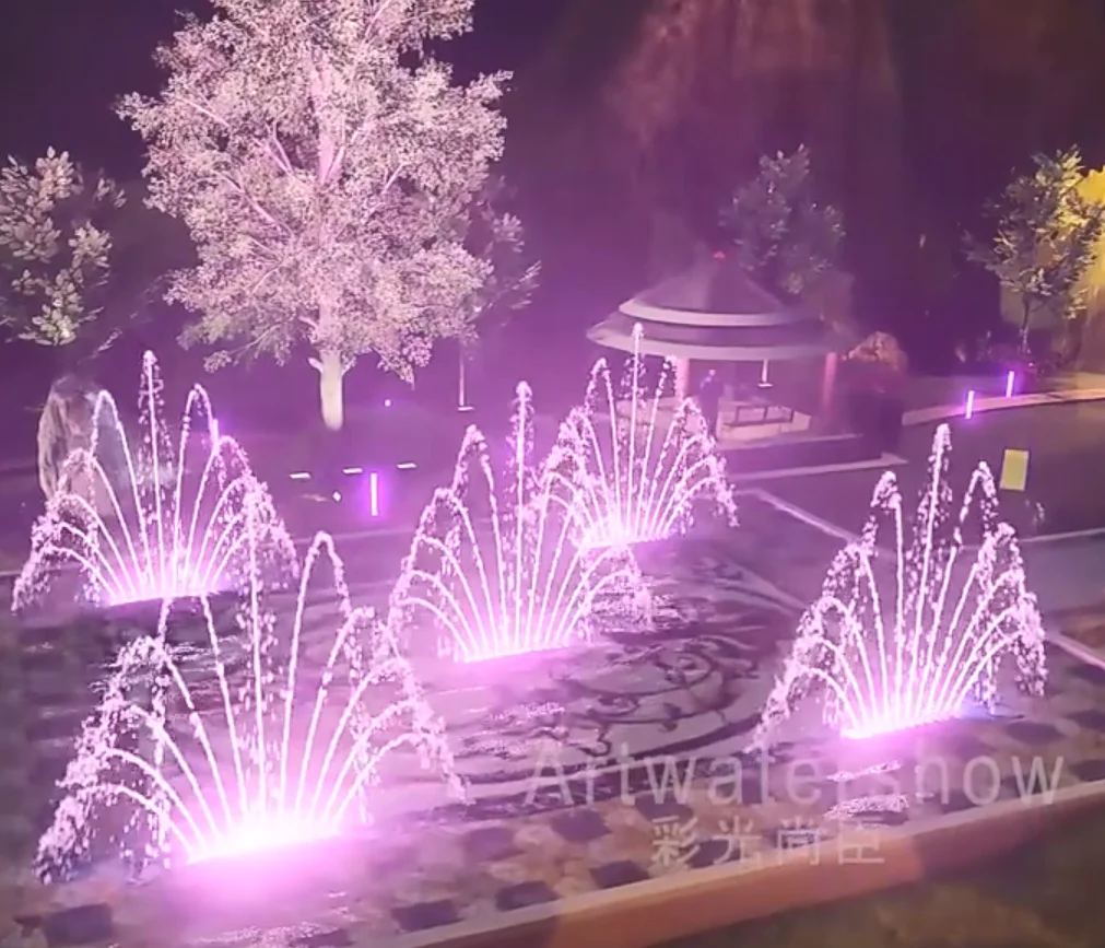 AWS Straight Up Outdoor Water Curtain Fountain Internal Thread Nozzle For Polished Stainless Pool Fountain Covers 3-40 Meters