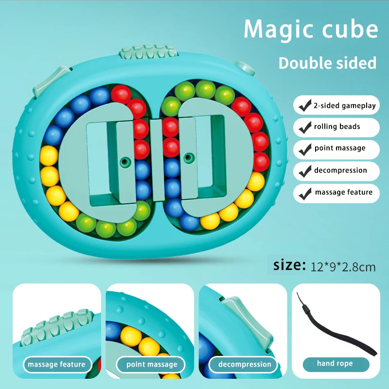 Wholesale magic bean cube Toy Cubes Bice Anti Stress Adult Controller Pad Cans Decompression toys