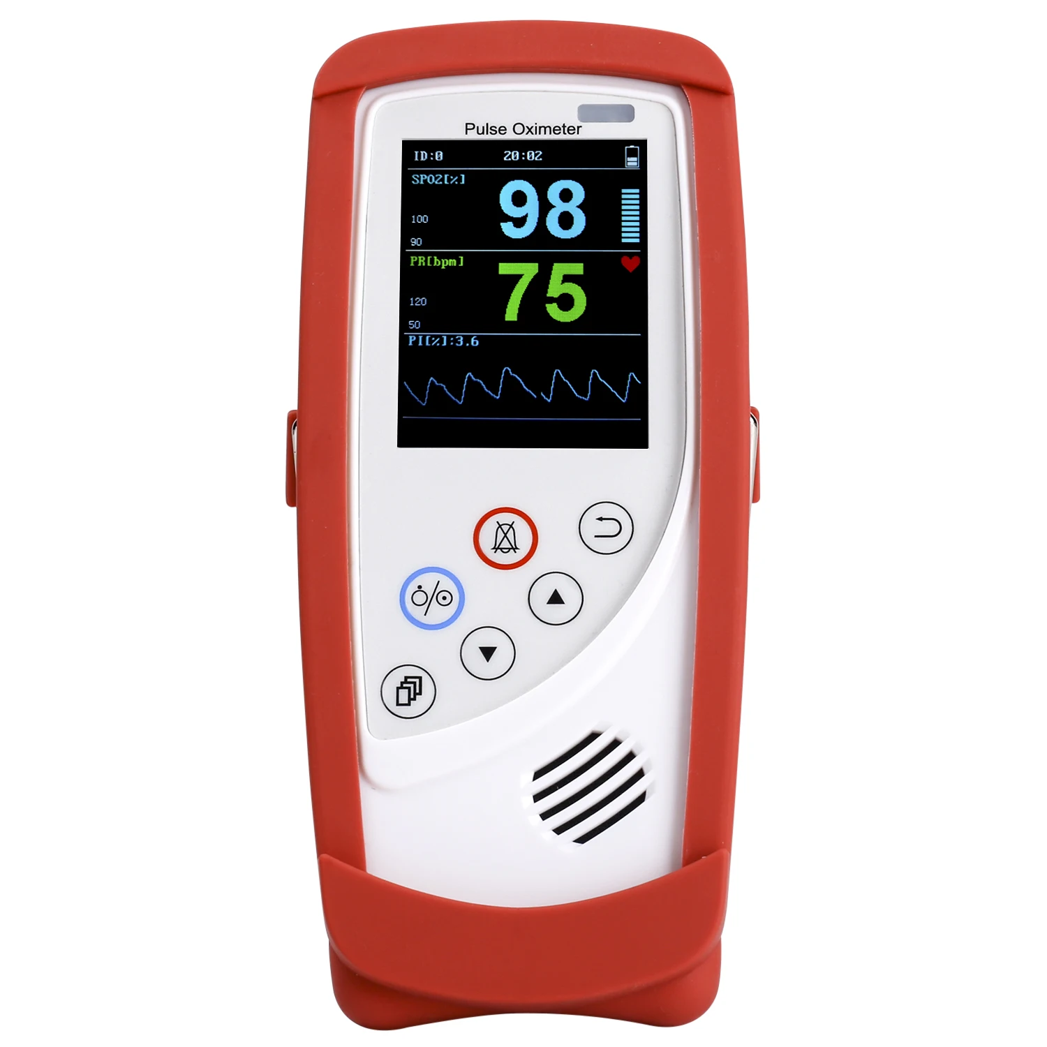 Svigor Veterinary Handheld Pulse Oximeter for Animals 24 hours SPO2 Pulse Rate Monitor Adjustable Alarm