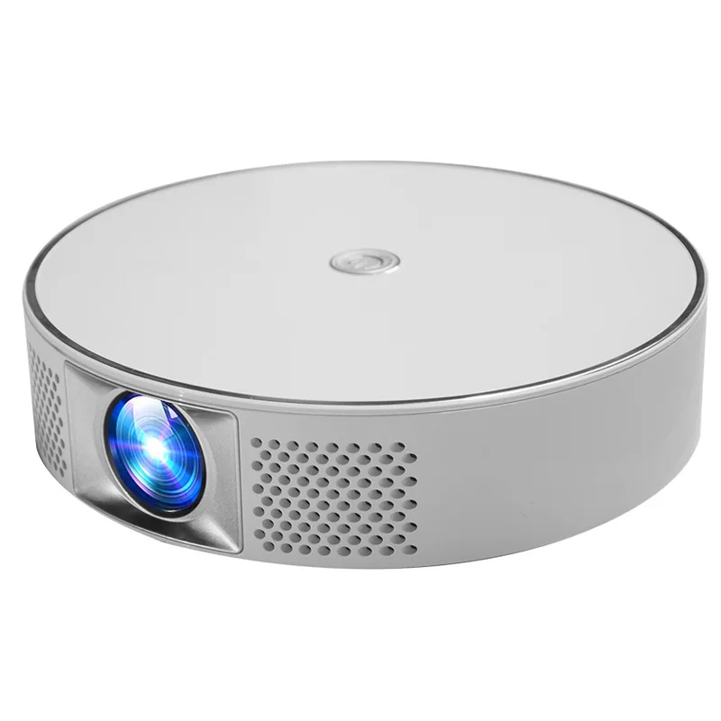 Hoxen mini LCD projector 720P smart Android multimedia  support wifi LED lamp factory supply