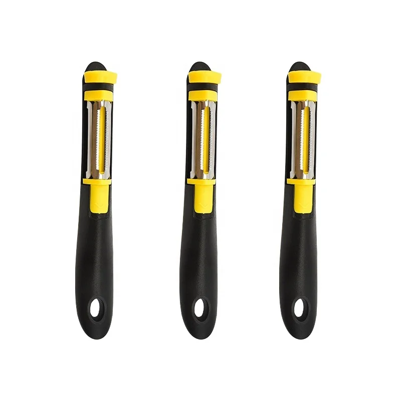 Amazon hot seller 3 In 1 multi-purpose stainless steel potato slicer grater shredder vegetable fruit peeler