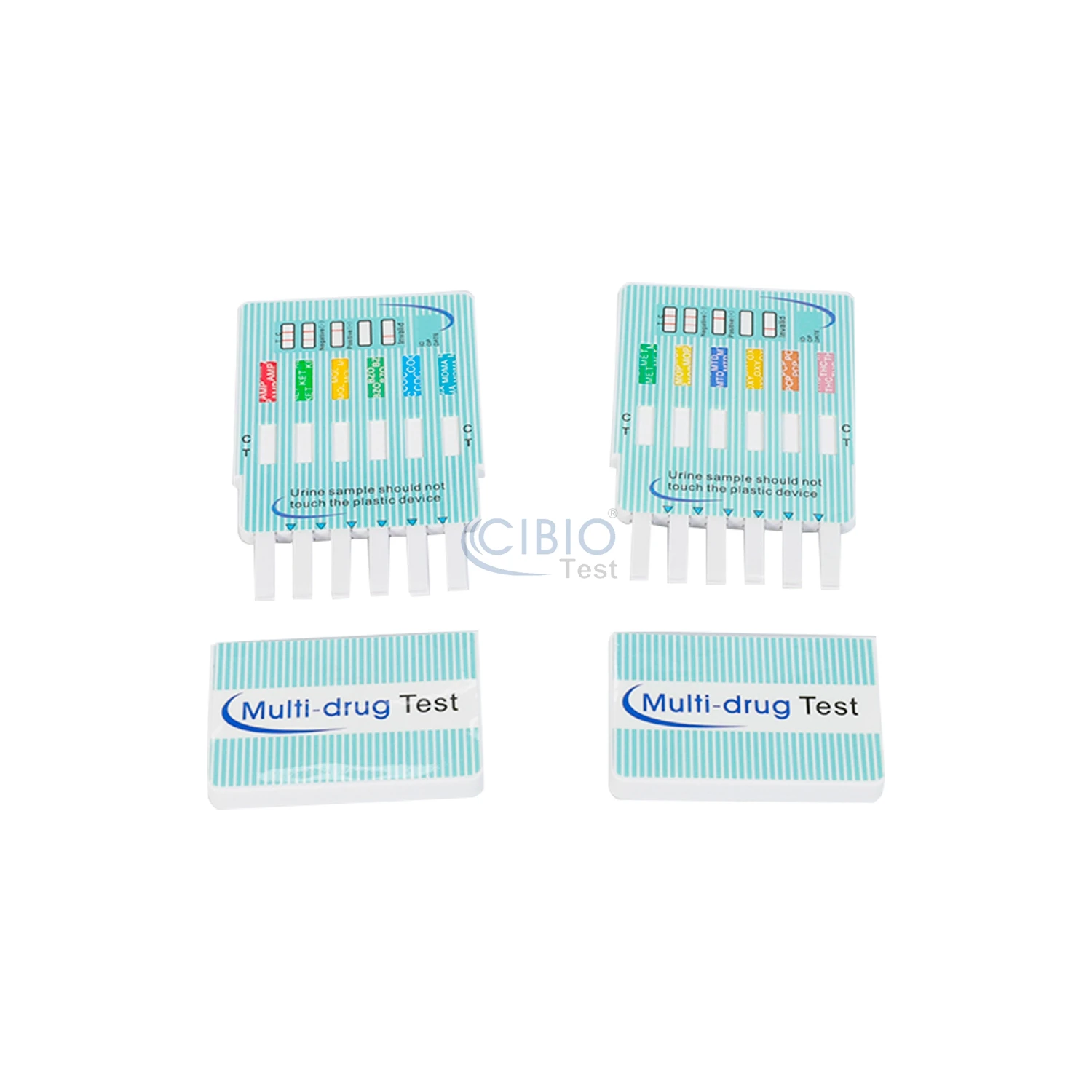 manufacturer urine rapid  (AMP/COC/THC/OPI/BZO)Multi-Drug 5 Panel test Dipcard