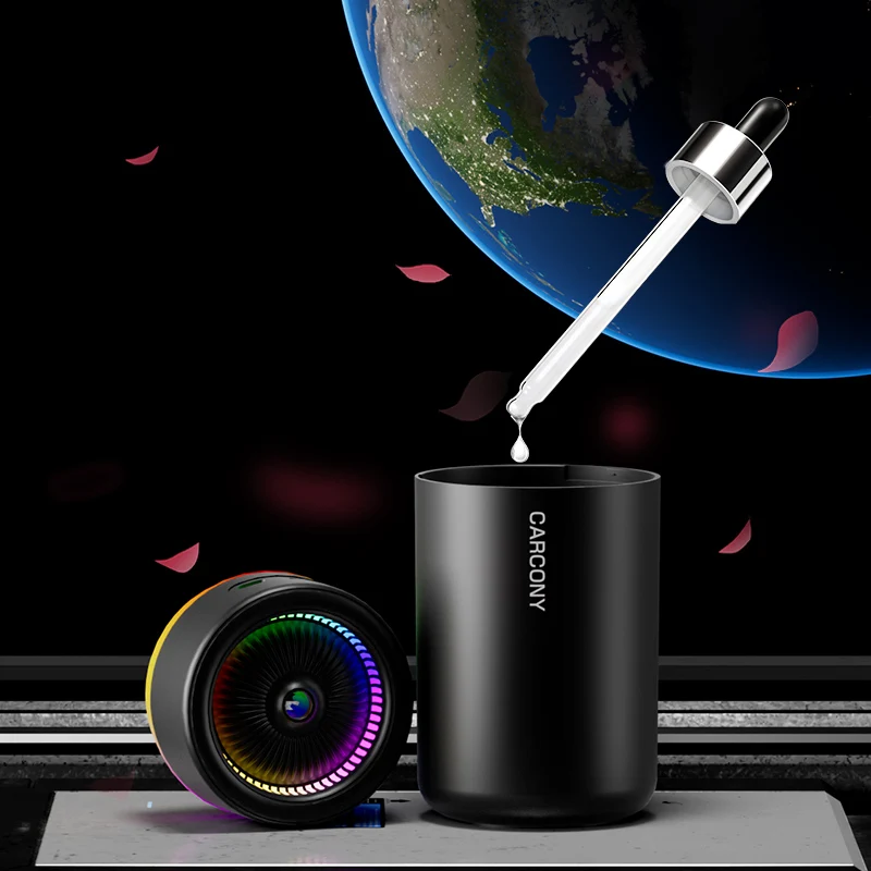 Best Selling 280ml Mini USB Air Humidifier Bottle Portable Colorful Air Humidifier for Bedroom Home Car