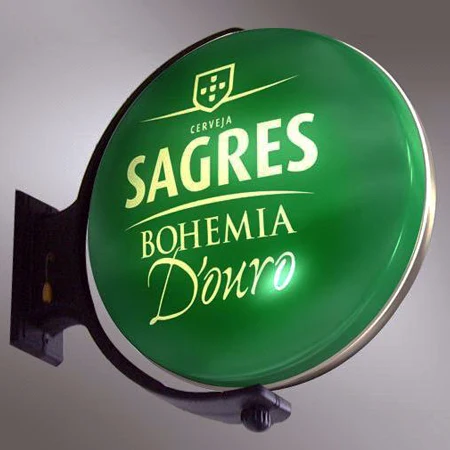 
Outdoor turning board lightbox advertising round rotating led sign 3d acrylic light box 