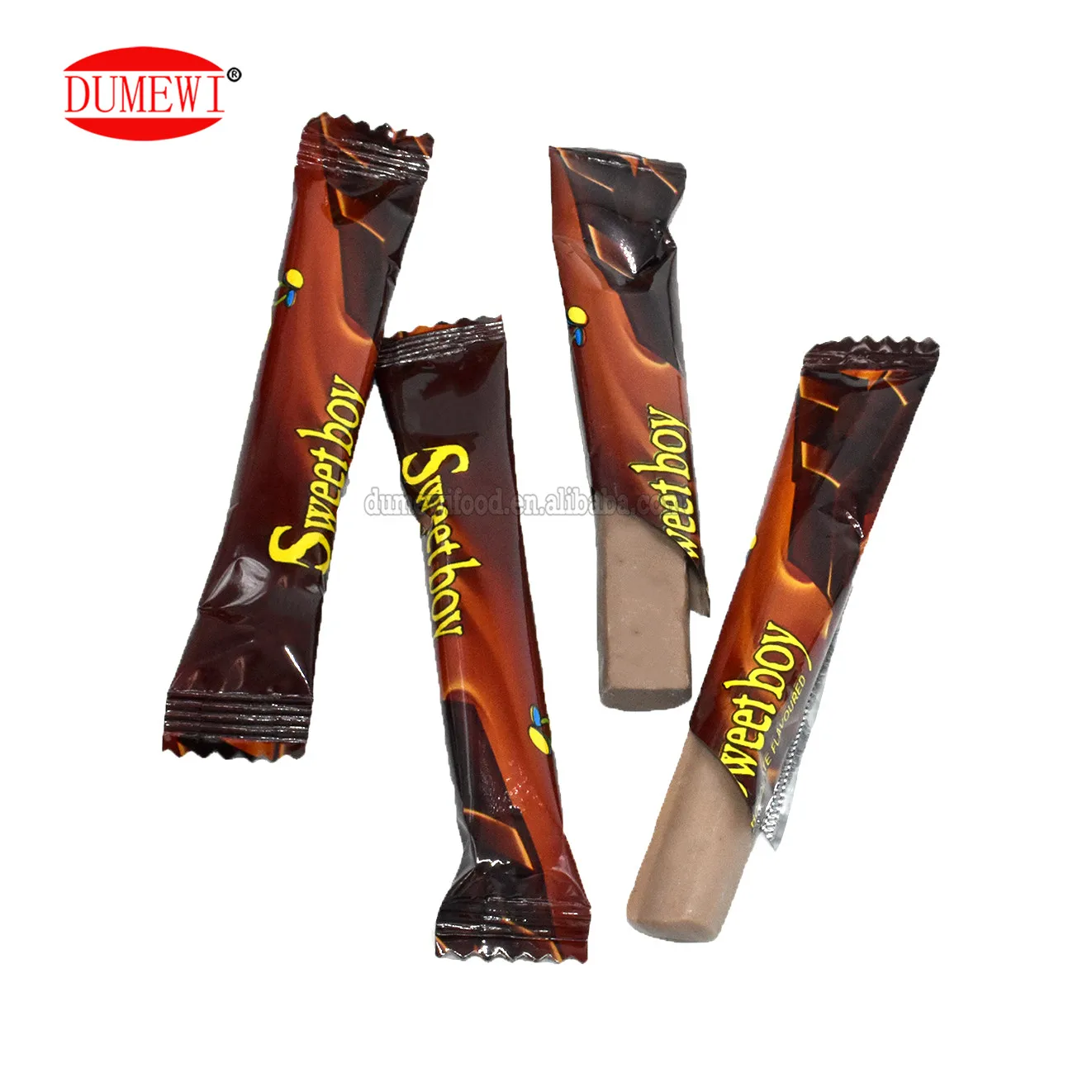 SWEET BOY 5 g Strawberry and Chocolate Flavored semi-soft chewy milk candy