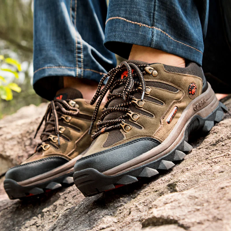 Hot selling waterproof hiking shoes water proof men with wholesale price