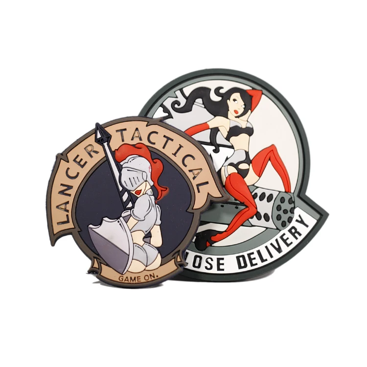 Custom Sew on Embossed Private Brand Name 3D Logo Garment Soft PVC raised Rubber Patch Labels Clothing custom silicone patch