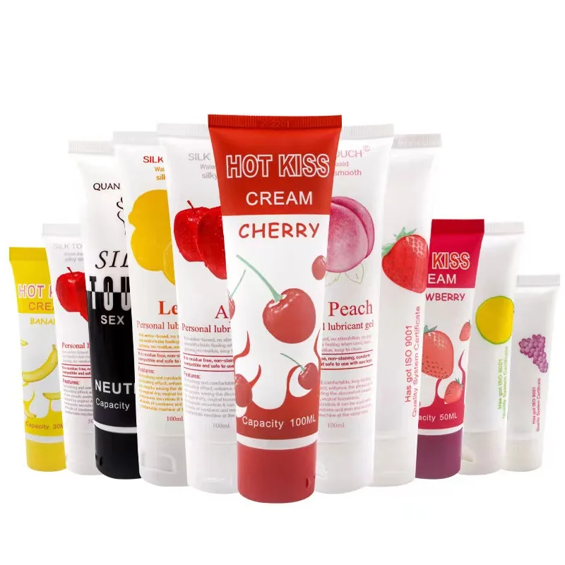 Hot selling Banana Taste Safer Lubricating Oil Edible Lubricant Body Lubricating Oil Male Female Deodorants Cream