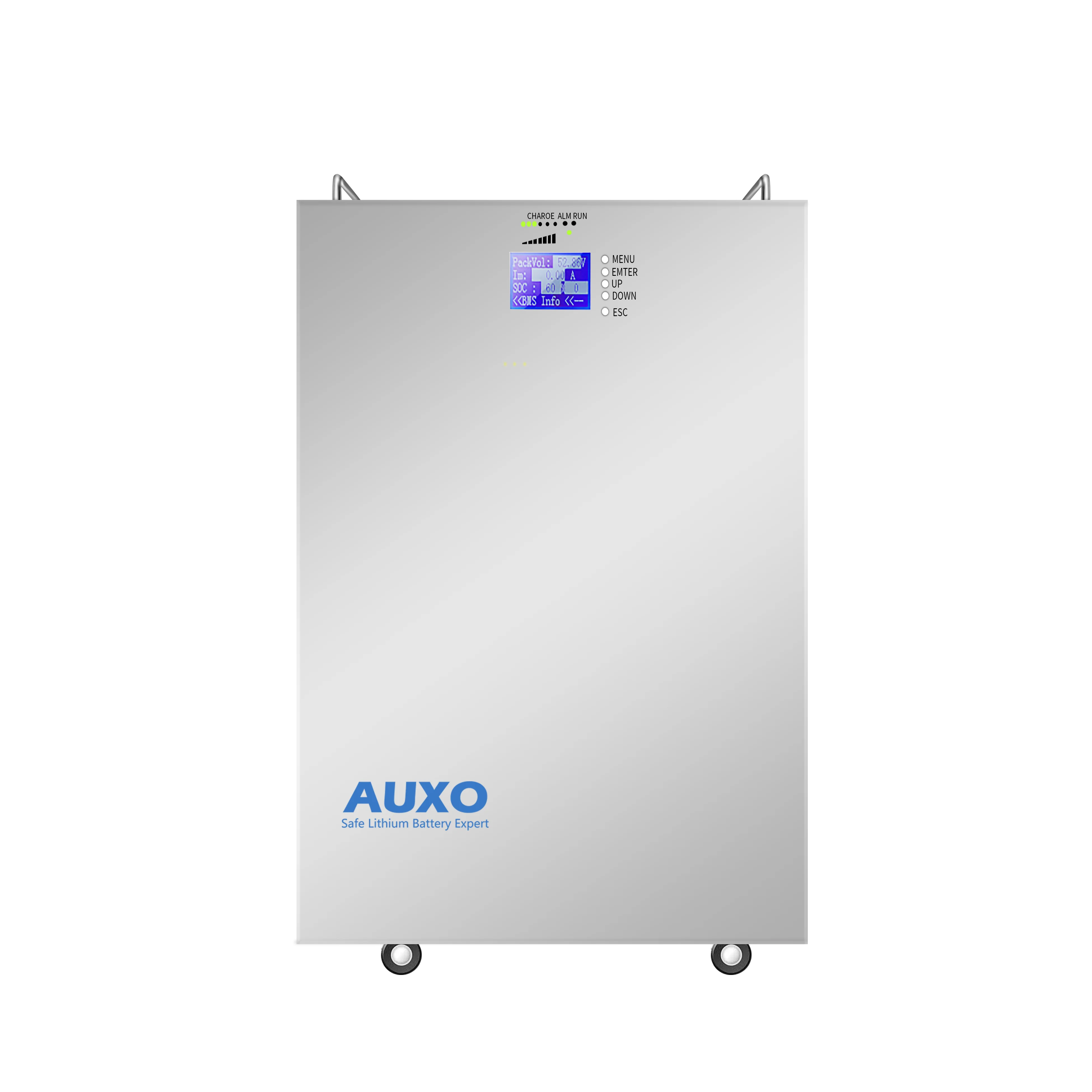 AUXO перезаряжаемые 48V 51 2 V 100ah 200ah 300ah Солнечная по ограничению на использование опасных материалов в производстве электрического и электронного оборудования синусоида преобразователь 5kwh 7.5kwh 10kwh lifepo4 батарея