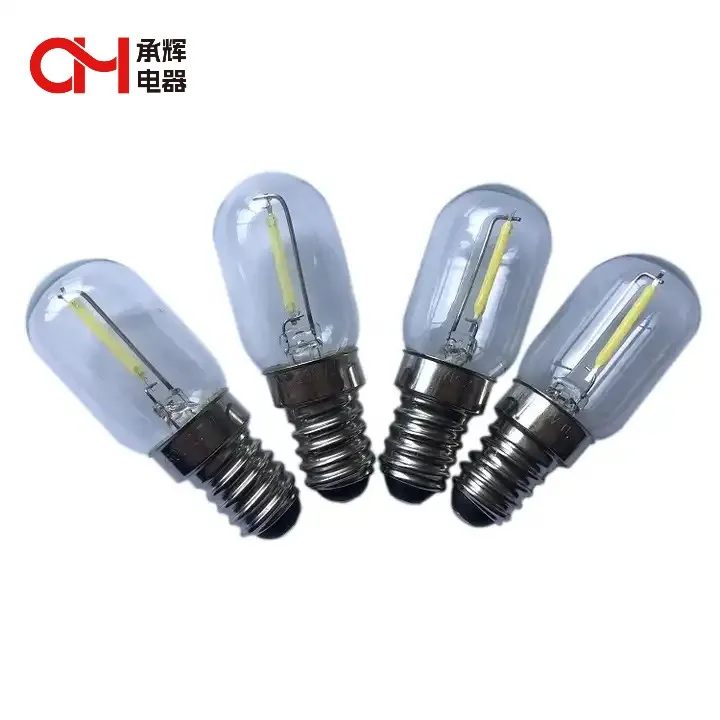 T20 25W 240V Tube Shape Glass Spiral Edison Incandescent Light Bulb 110v Led Light Bulb Heat Resistant Light Bulbs