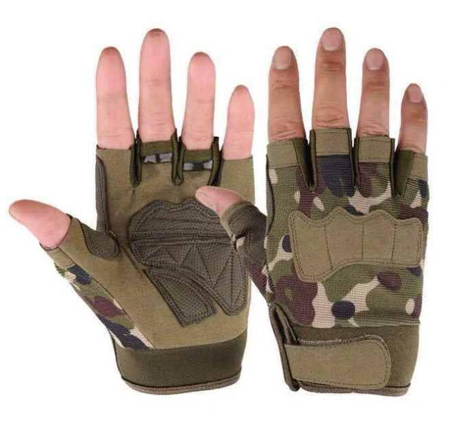 
Camouflage Sports gloves Gloves Anti Slip Warm Gloves Liners for Cycling Biking Sporting Driving 