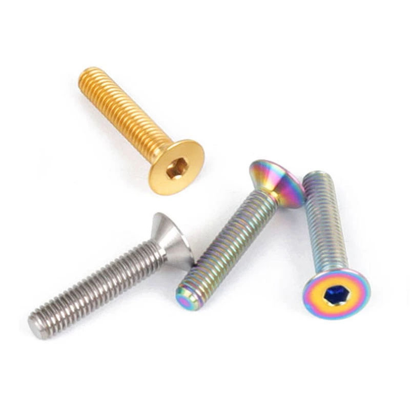 Torx pan CSK головка анодированный титановый винтовой болт на заказ