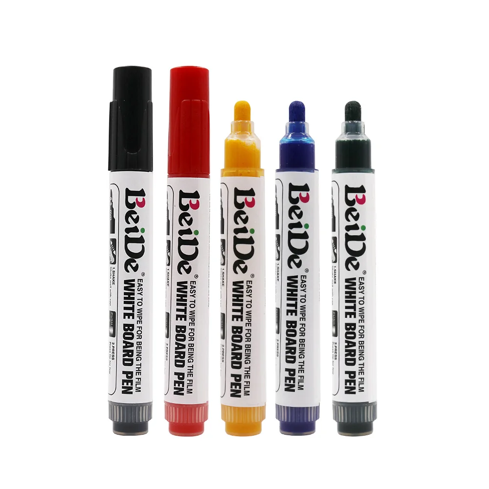 Wet Erase Marker Pen with Chalk as Ink - The Perfect Dustless Marker for Glass, Whiteboards, Chalkboard Contact Paper & More