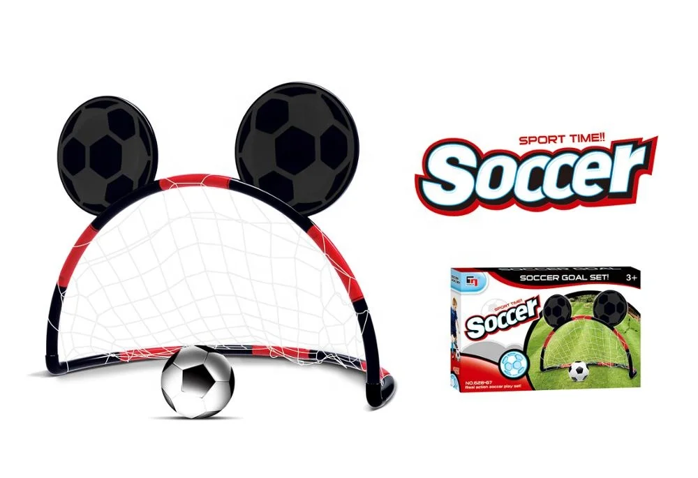 
mini plastic sport game kids play set football door toys soccer gate toy 