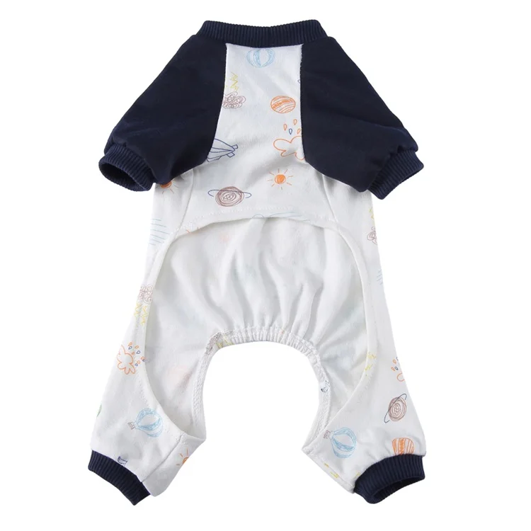 Good Cute Cartoon Pet Apparel  Soft Cotton Indoor Dog Clothes Pet Pajamas China Wholesale Price for Pets Poodle Dog Clothes