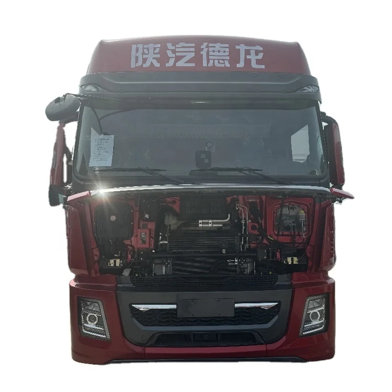 Shacman X5000 10-колесный 6x4 сверхмощный тягач с пневматической подвеской, сиденье водителя, б/у насадка на прицеп для продажи