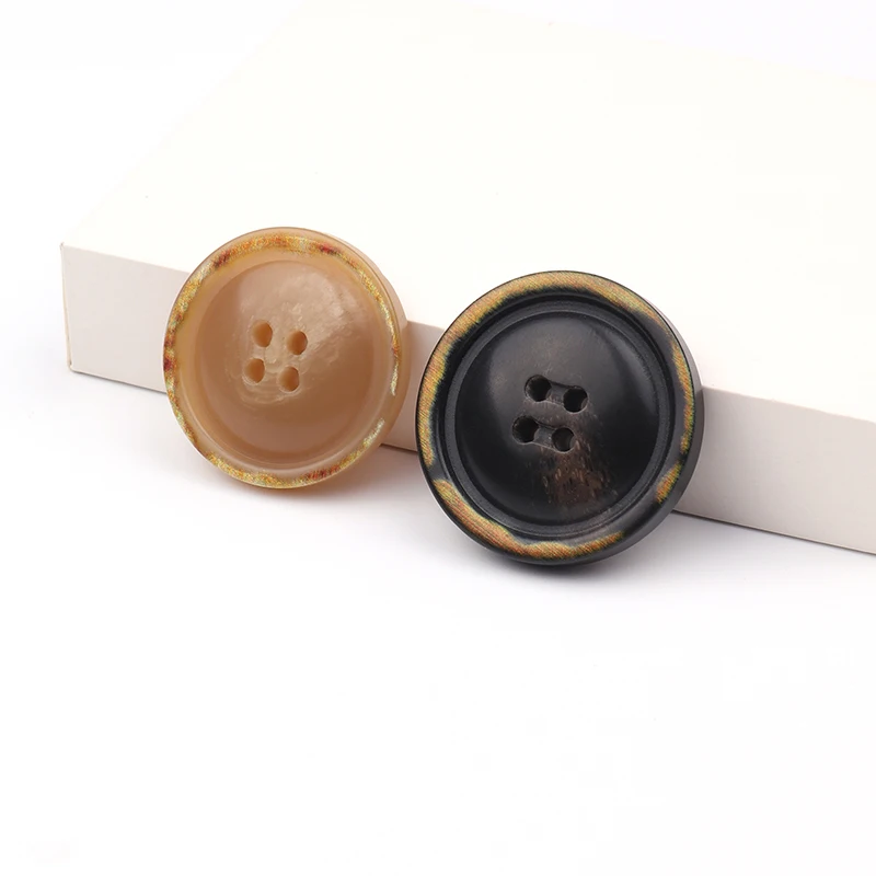 Mailida Buttons For Clothes polyester Buttons Factory Custom Logo Embossed Dome Sewing Buttons