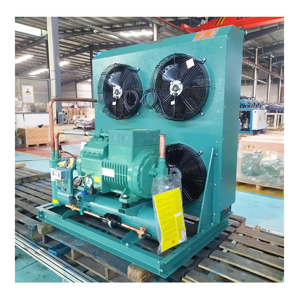 R404a R134a R507a Refrigerant Industrial Refrigeration Condensing Units Cooling Equipment For Blast Freezer Cold Room