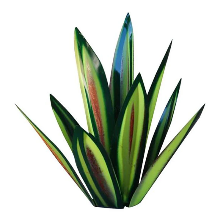 Новое креативное дизайнерское растение Agave украшения для дома и улицы кованые металлические