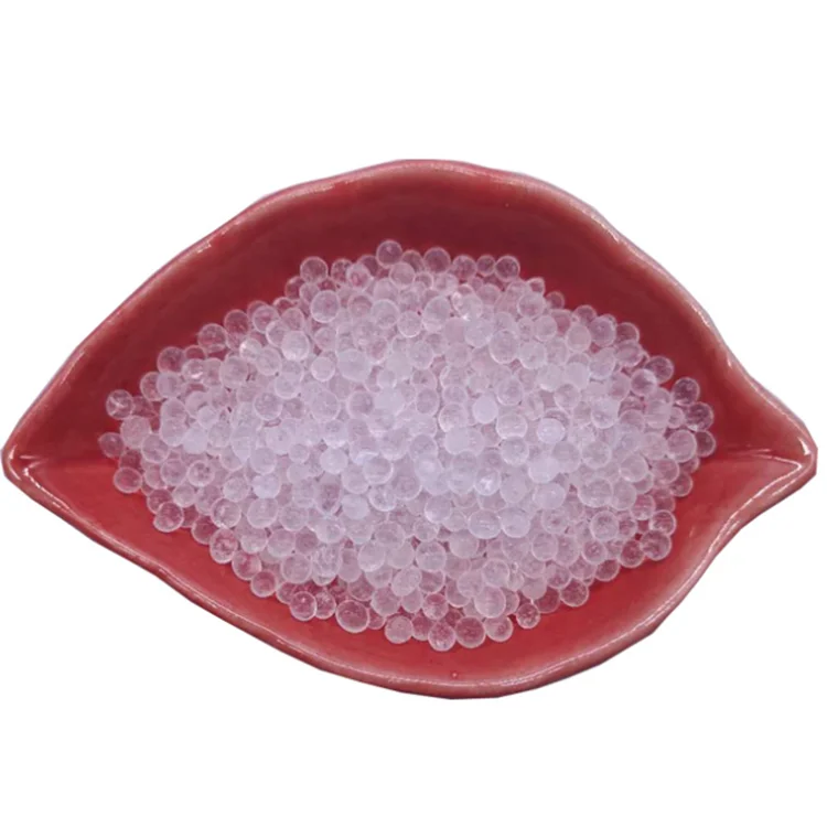 Factory wholesale bulk packing 25 kg/bag white silica gel beads 1-3 mm/2-4 mm/3-5 mm