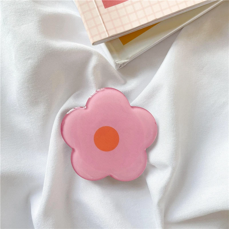 Customized Magnetic Foldable Cell Phone Holder Cartoon Cute 3d Drop Glue Acrylic Wholesale Design Magnetic Cartoon Stand