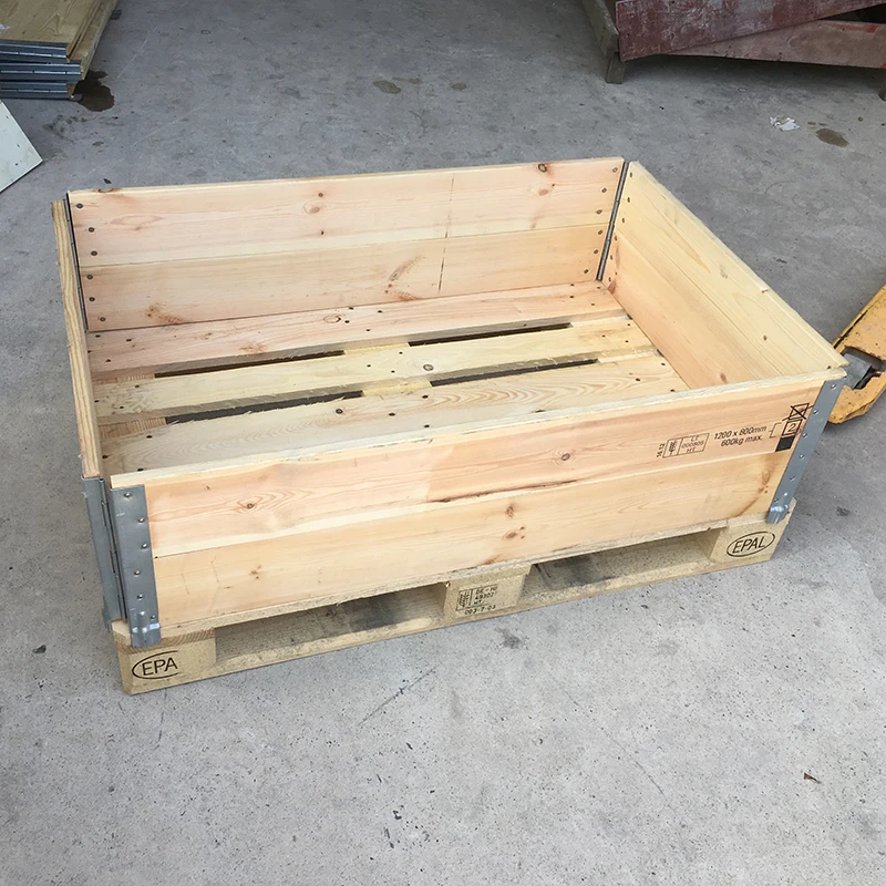 New Epal/ Euro Wood Pallets Pine Wood pallet plywood tray  Second-hand pallets