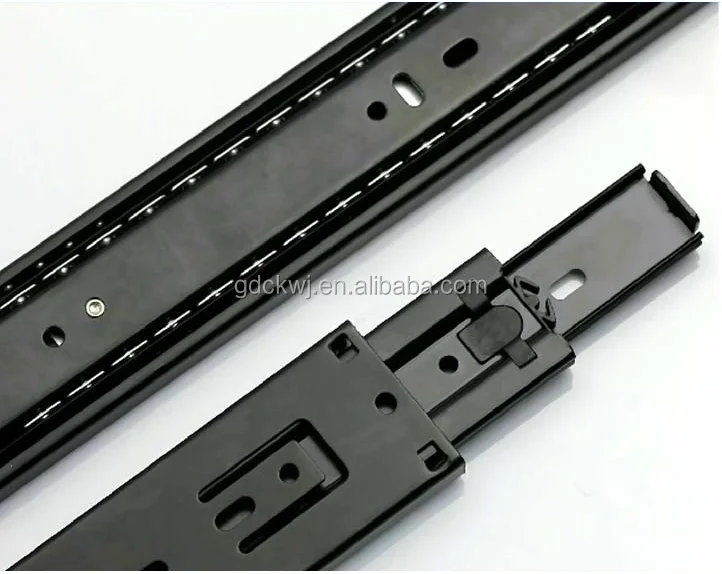 30mm Furniture Cabinet Accessories Side Drawer Slide Roller And Wheels Channel Drawer Slide