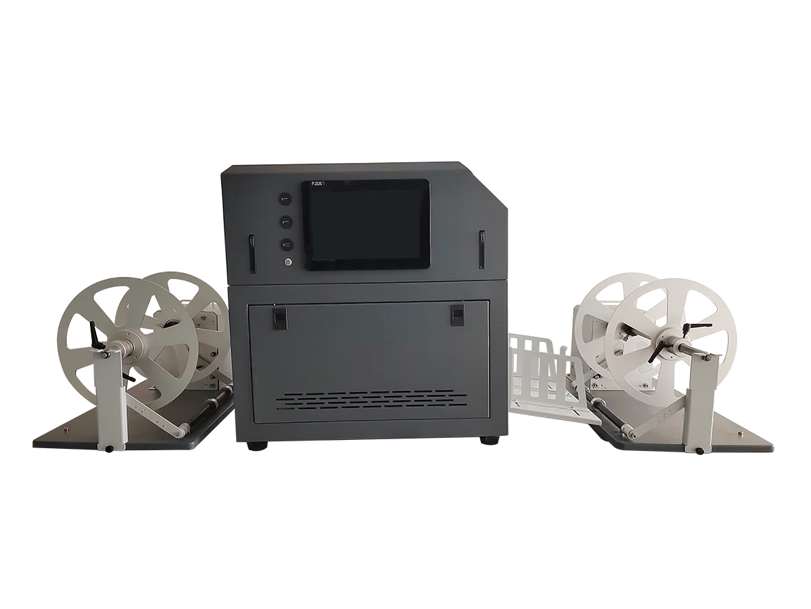 2024 New Desktop a4 label printer Inkjet coating PC PET Flat Labeling printing machine bottle label printer machine