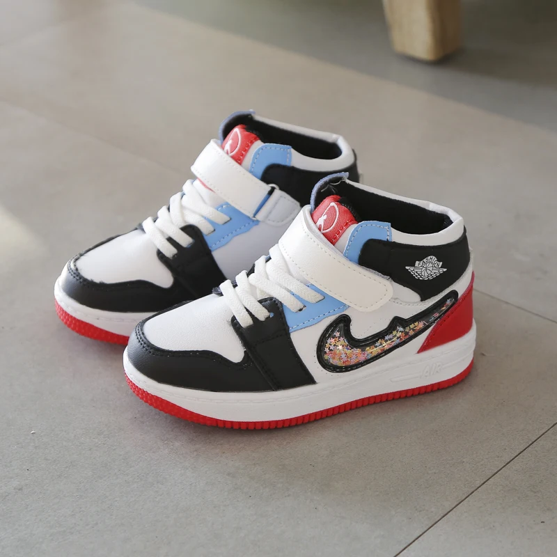 Australian hot sale  autumn custom basketball  high top shoes kids boys athletic sneakers