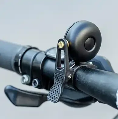 ROCKBROS Bicycle Ultralight Copper Alloy Bicycle Bell Handlebar Smart Portable MTB Road Bike Accessories Cycling Bell