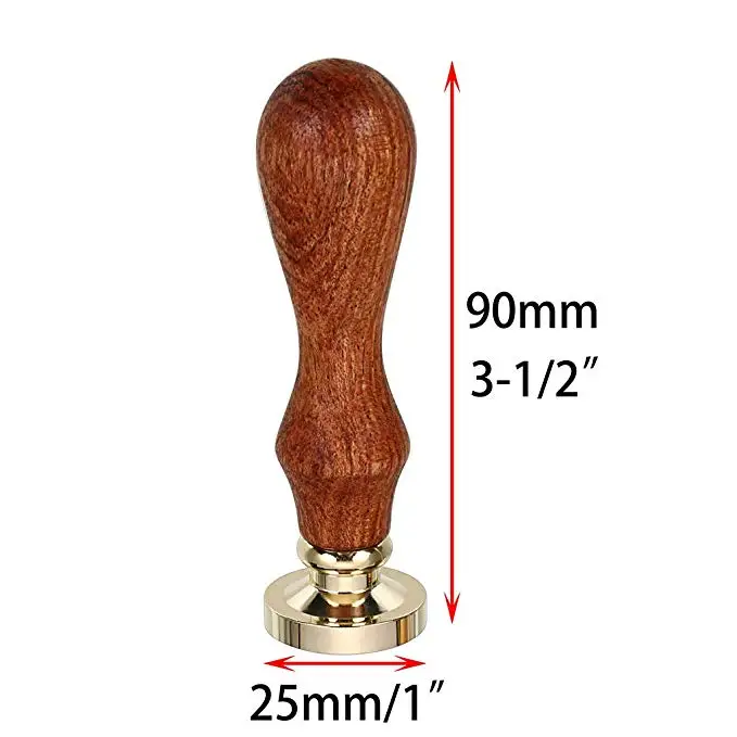 Amazon hote seal A-Z 26 Alphabet Letters Retro Wood Stamp wax sealing Kit