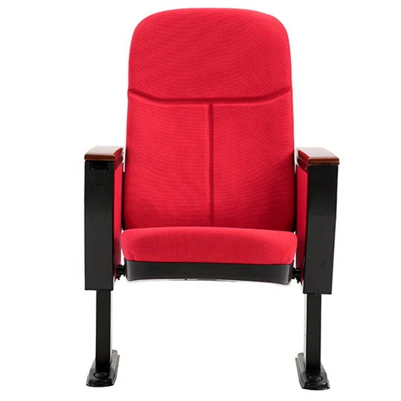 Church Auditorium Chairs Dimens Cinema Chair Theater Seating Desk with Sponge Inside Folding Meeting Room Seminar Hall Chair