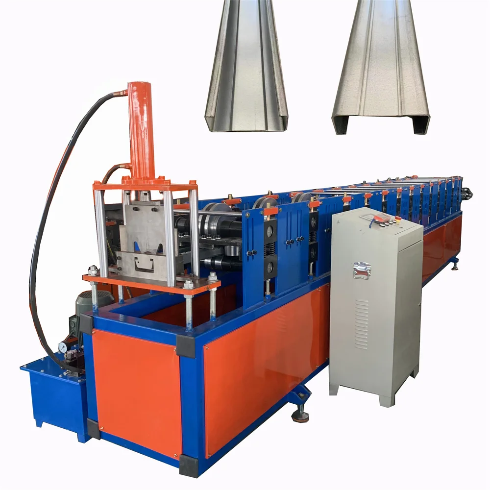 Hot Selling Steel C Purlin Roll Forming Machinery structure C Purlin Making Machine