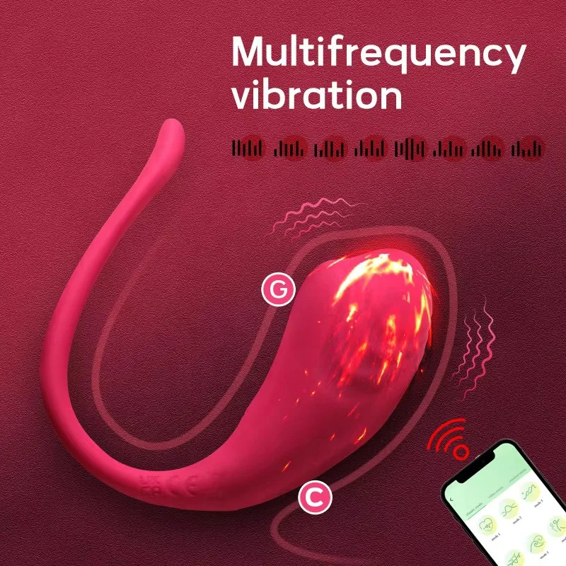 Wireless Vibrator For Women App Control Clitoris And G-spot Simulator Vibrating Love Egg Female Masturbator Sex Toys Massager