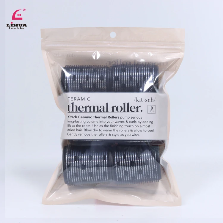 Assorted Colors heatless curling rod headband no heat curls diy hair styling toolsp long plastic