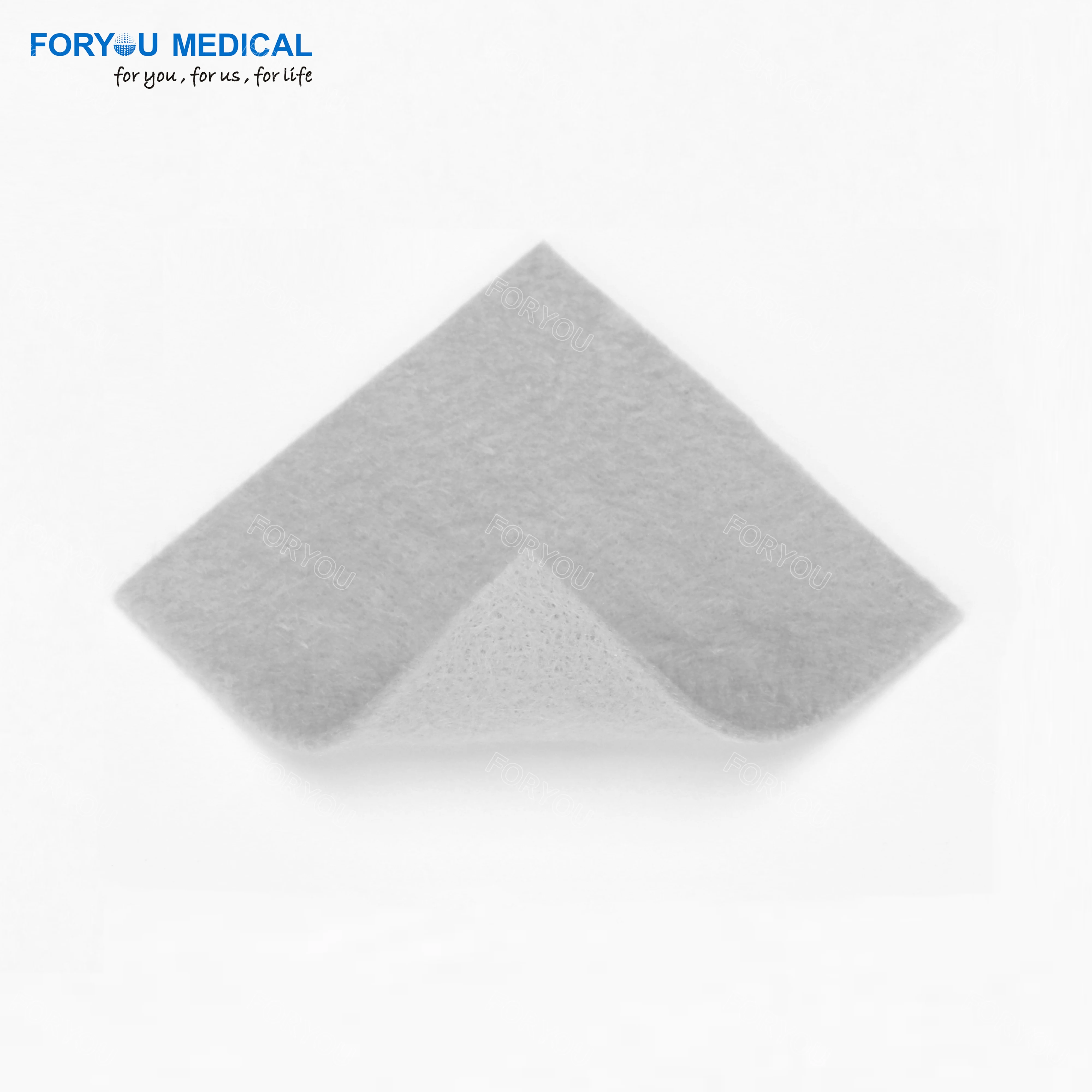 Non-border Silver Ion Alginate Dressing Advance Wound Care Medical Alginate for excuding wounds