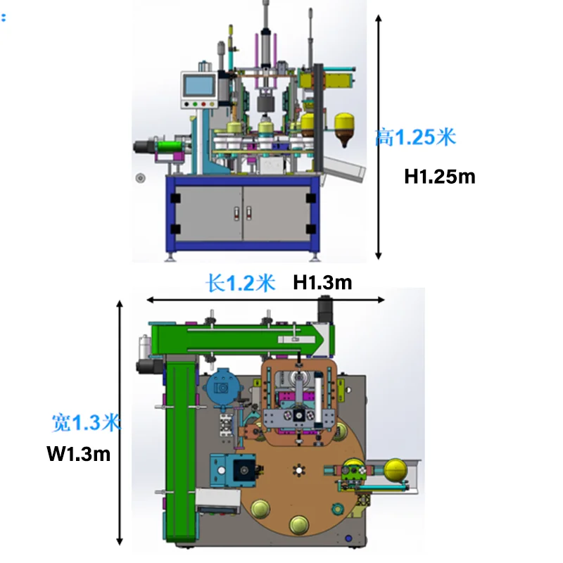 Made Of High Strength Electronic Products Machinery Led Bulb Automatic Assembly Machine
