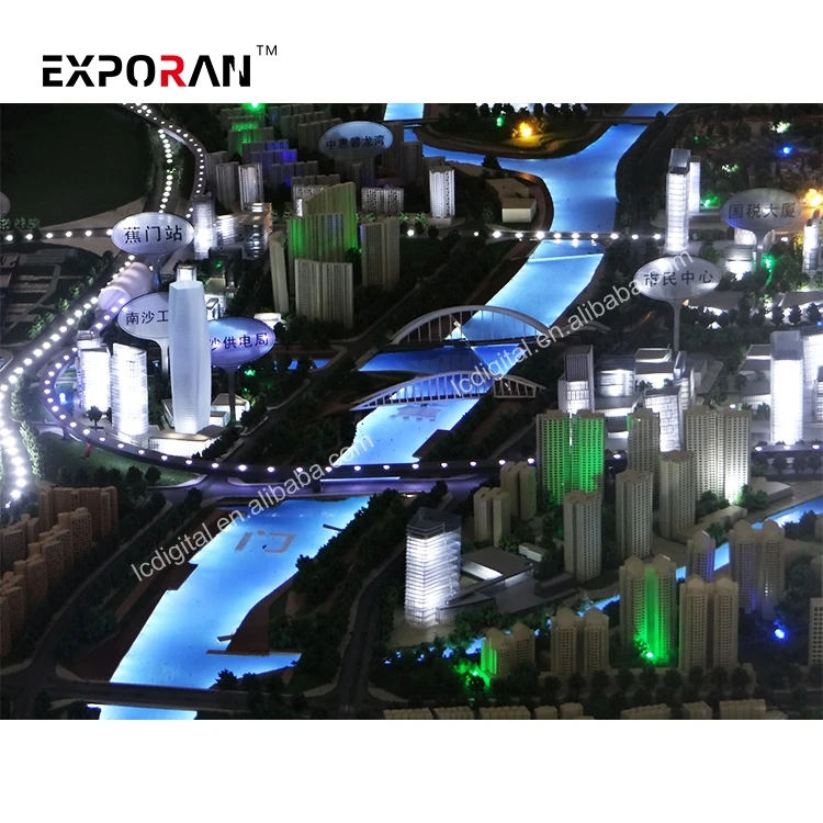 Architecture maquette for miniature house plan,villa design house model