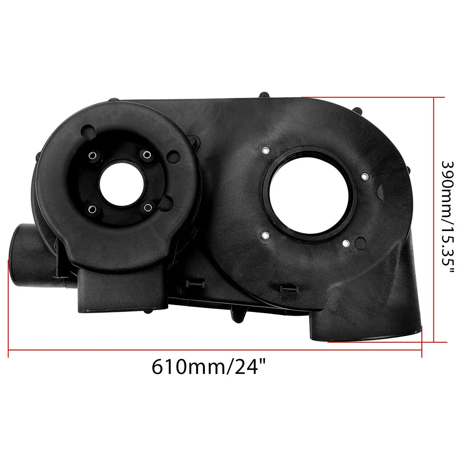 For Can-Am Maverick X3 Inner CVT Variator Air Guide Clutch Back Plate Belt Cover