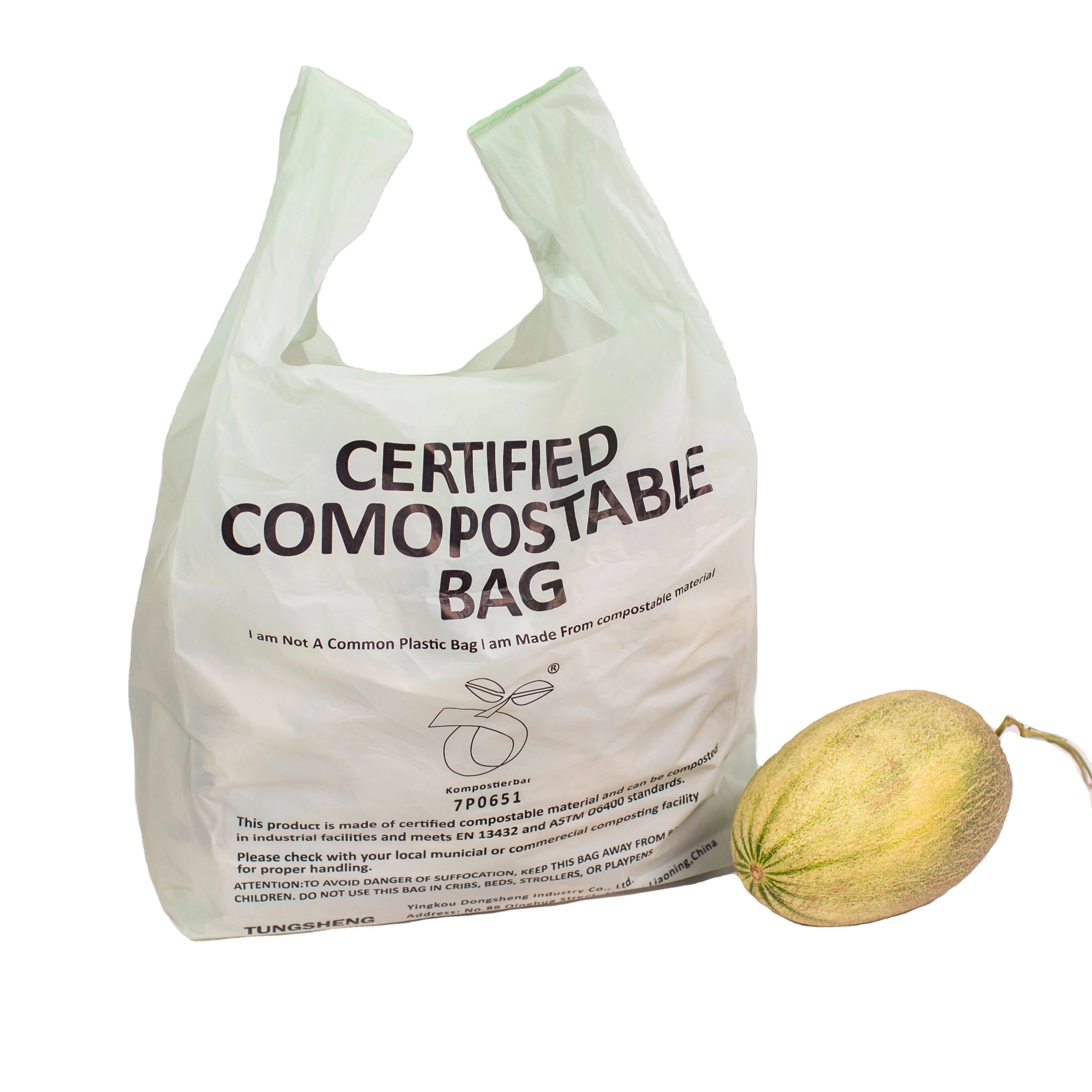 Wholesale High-quality Portable Customized Ecofriendly Bio Compostable Gabage Bag