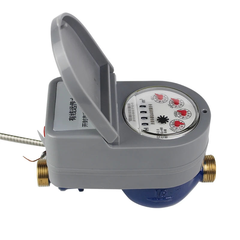 Multi-jet AMR reed switch pulse output flow water meter