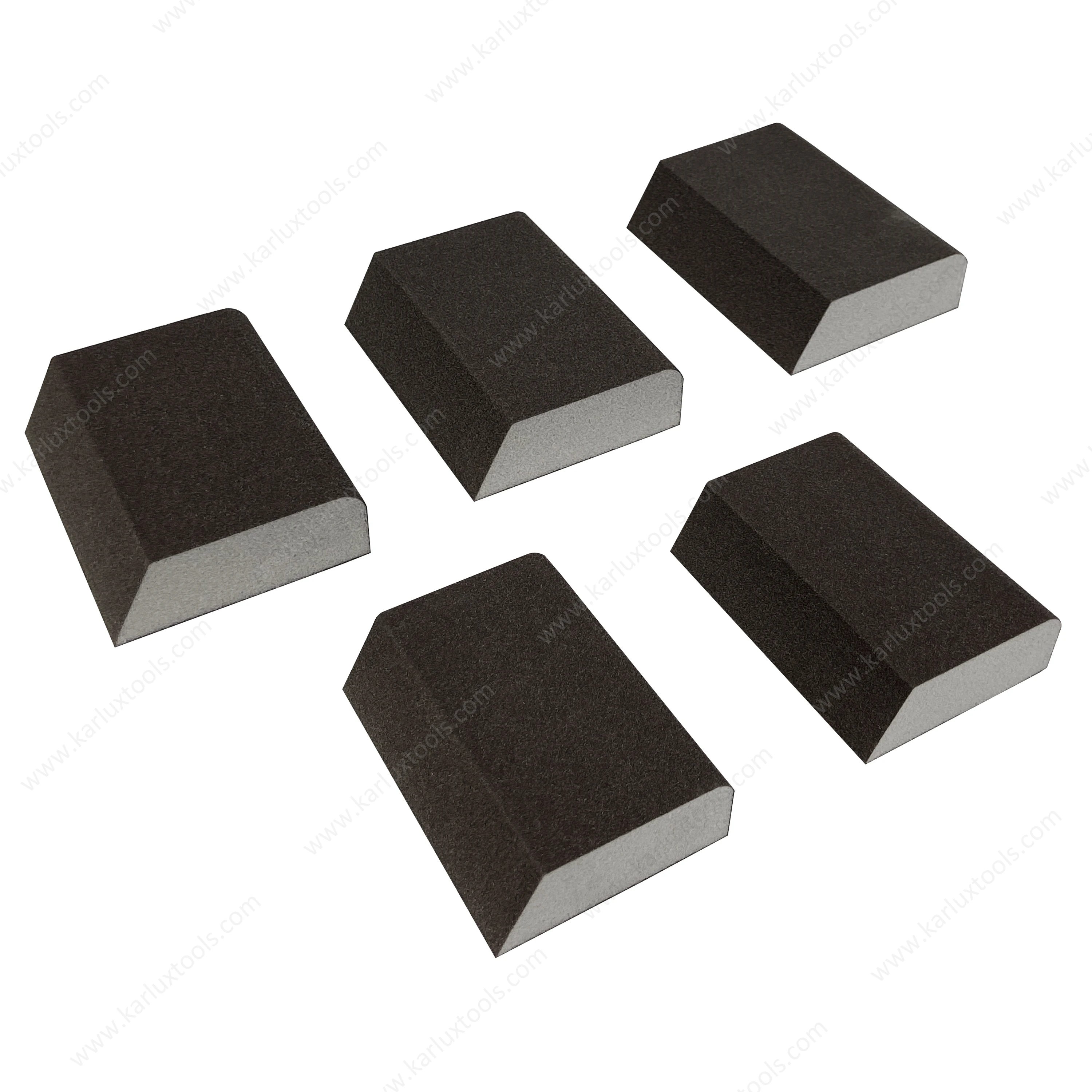 P36-600 Grey Factory Supply Sanding Block Sanding Sponge Grinding Abrasive Sponge Block for Drywall Metal Wood
