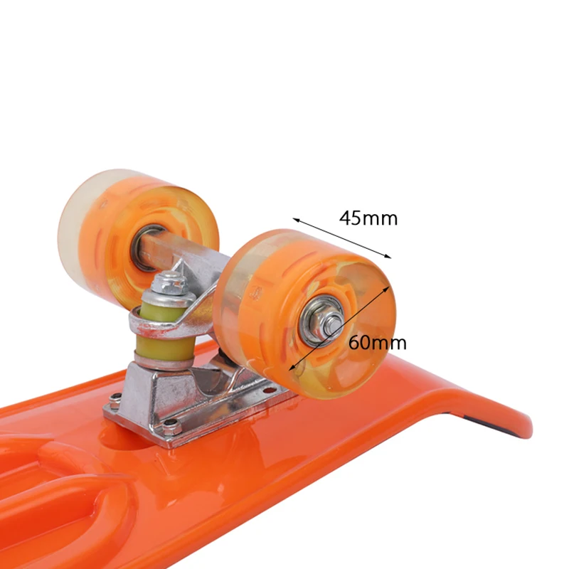 Complete Deck Retro Cruiser Plastic Mini Skateboards for Children