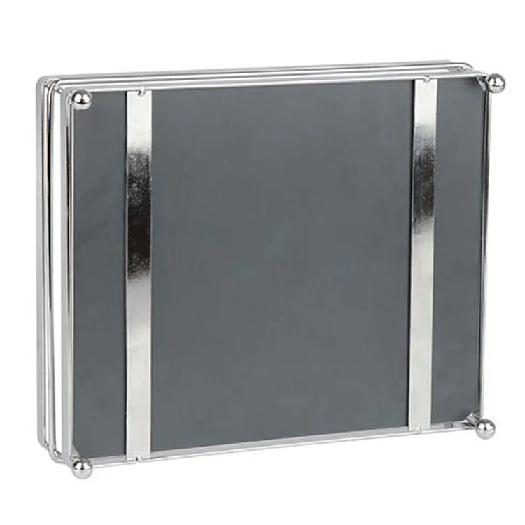 Wholesale Home Decorative Storage Silver Glass Mirror Tray Gold Metal Serving Tray