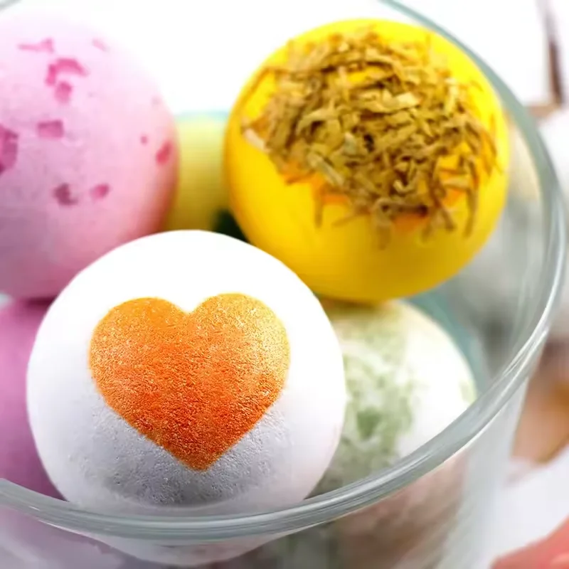 Spa Relaxing Bath Salt Gift Set Bath Bombs 12 Pack Bathroom Bombs Bath Ball